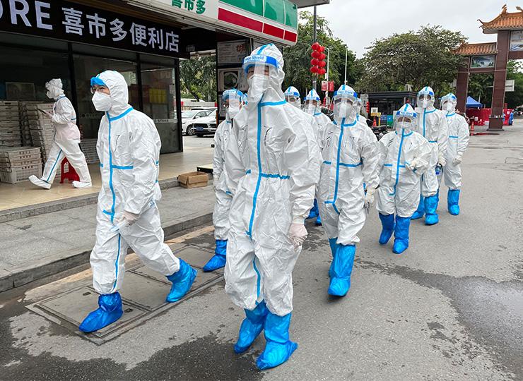 集团党员助力广州疫情封控区，筑牢抗疫“长城”